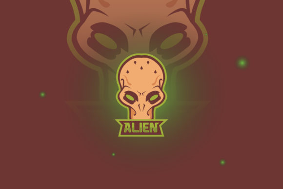 Alien Logo E-Sport Gaming: Graphics for Logos