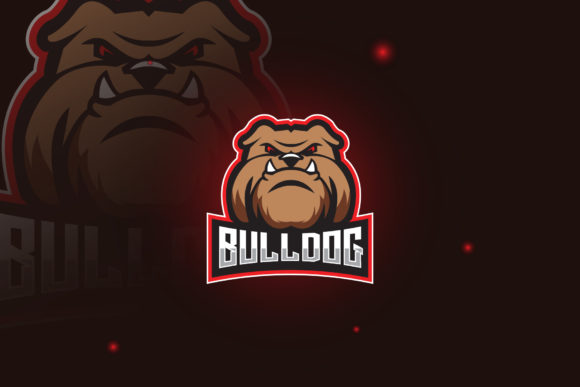 Bulldog Logo E-Sport Gaming: Pro Graphics & Logos