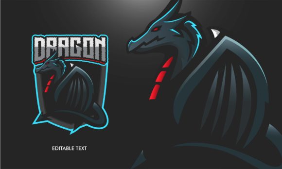 Dragon Mascot Esport Logo: Pro Graphics & Logos