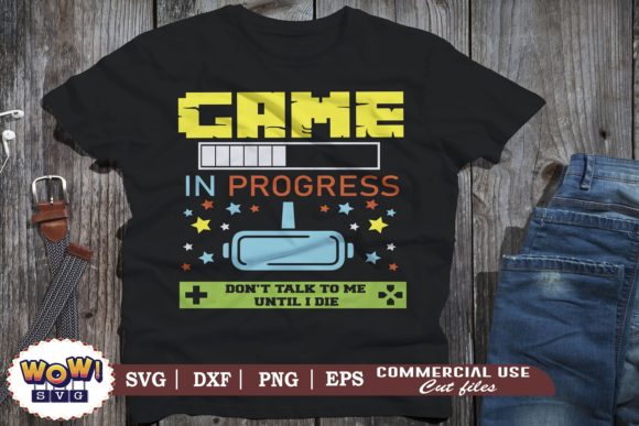 Game Is In Progress Svg: Graphics & Illustrations