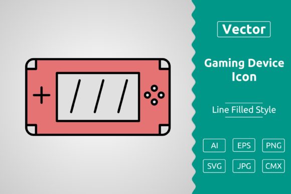 Gaming Device Icons for Modern Graphics