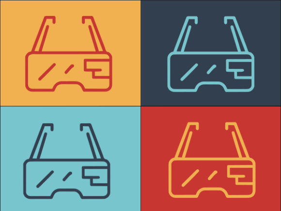 Gaming Glasses: Modern Logos and Graphics