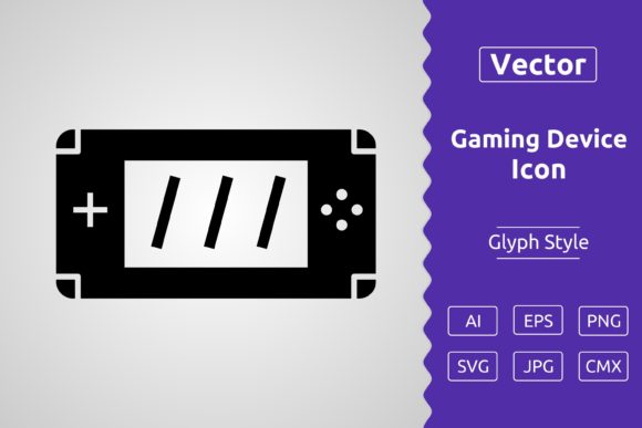 Gaming Glyph Icons for Modern Graphics