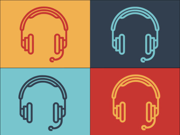 Gaming Headset: Graphics & Logos for Blogs
