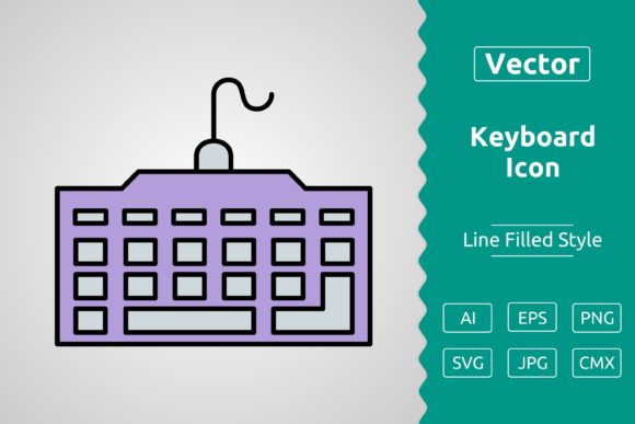 Gaming Keyboard Icons for Bold Graphics