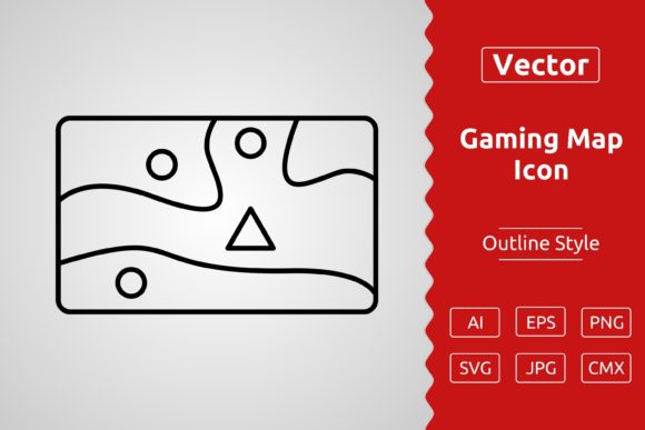 Gaming Map Icons for Modern Graphics