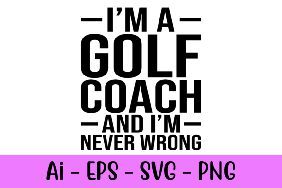 Golf Coach Graphics & Print Templates Review
