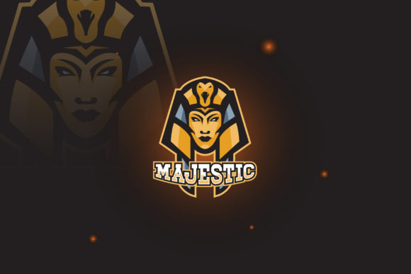 Majestic Logo E-Sport Gaming: Graphics and Logos