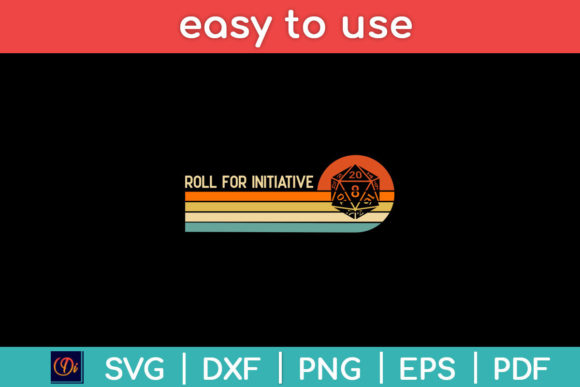 Roll for Initiative D20: Graphics & Print Templates