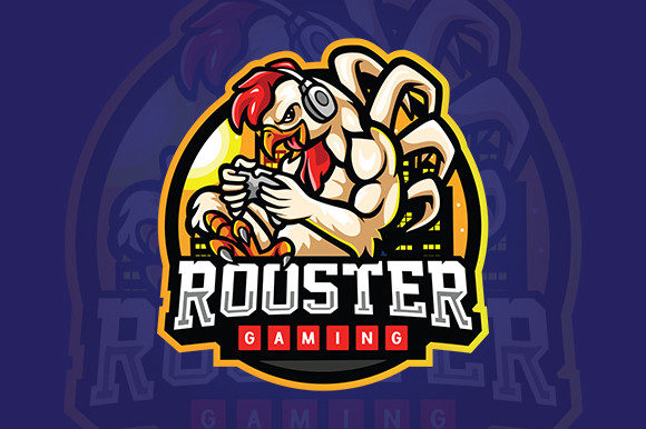 Rooster Gaming Mascot Logo: Graphics & Logos Review