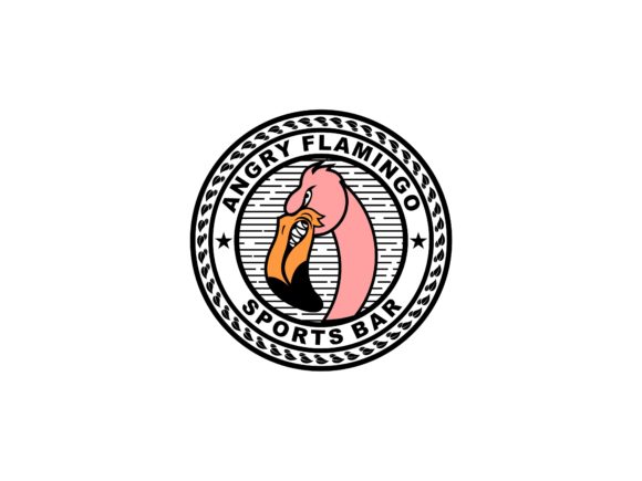 Stitching Attitude: A Designer’s Review of the Angry Flamingo Logo